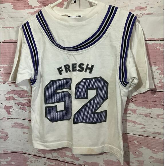 90’s Body Ragz Size Large Youth 14 “Fresh 52” Jersey Tee - Picture 8 of 10
